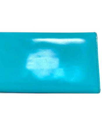 Gucci F-14254 Womens Leather Long Wallet (bi-fold) Blue Jusqu'à 80% De Réduction