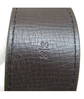 Louis Vuitton Initial Belt M6902T Mens Leather Standard Belt Brown 90 Toutes les collections ici