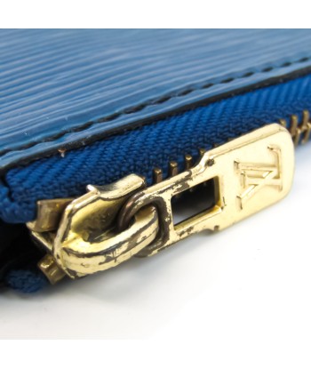 Louis Vuitton Epi Poche Document M54495 Briefcase Toledo Blue livraison gratuite