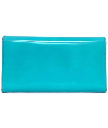 Gucci F-14254 Womens Leather Long Wallet (bi-fold) Blue Jusqu'à 80% De Réduction