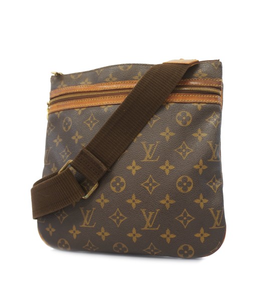 Auth Louis Vuitton Monogram Pochette Bosphore M40044 Womens Shoulder Bag la colonne vertébrale