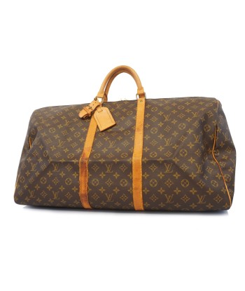 Auth Louis Vuitton Monogram Keepol 60 M41422 MenWomenUnisex Boston Bag de pas cher