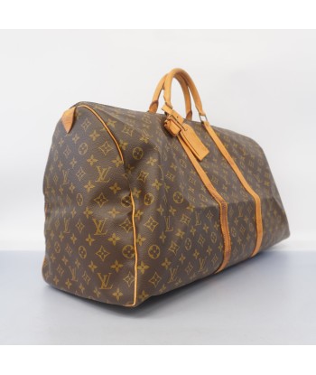 Auth Louis Vuitton Monogram Keepol 60 M41422 MenWomenUnisex Boston Bag de pas cher