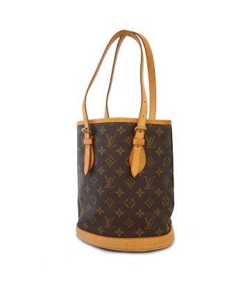 Auth Louis Vuitton Monogram Petit Bucket M42238 Womens HandbagTote Bag hantent personnes