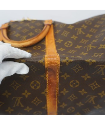 Auth Louis Vuitton Monogram Keepol 60 M41422 MenWomenUnisex Boston Bag de pas cher