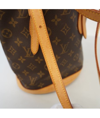 Auth Louis Vuitton Monogram Petit Bucket M42238 Womens HandbagTote Bag hantent personnes