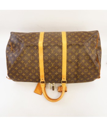 Auth Louis Vuitton Monogram Keepol 55 M41424 MenWomenUnisex Boston Bag commande en ligne