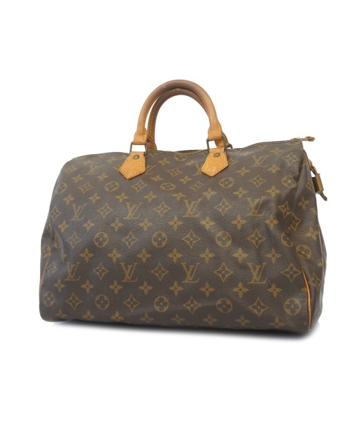 Auth Louis Vuitton Monogram Speedy 35 M41107 Womens Handbag des créatures d'habitude