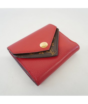 Auth Louis Vuitton Tri-Fold Wallet Portofeuil Duble V Compact M64419 Ruby Les êtres humains sont 