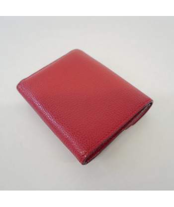 Auth Louis Vuitton Tri-Fold Wallet Portofeuil Duble V Compact M64419 Ruby Les êtres humains sont 