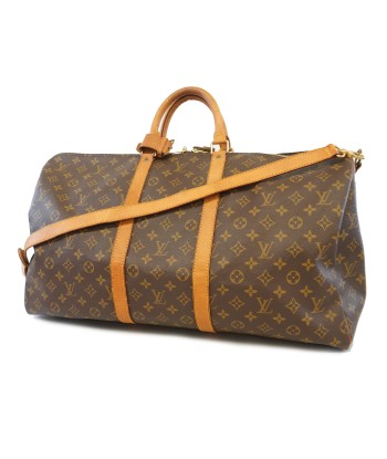 Auth Louis Vuitton Boston Bag Monogram Keepall Bandolier 55 M41414 Unisex Jusqu'à 80% De Réduction