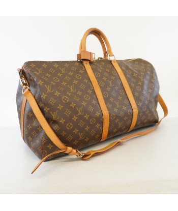 Auth Louis Vuitton Boston Bag Monogram Keepall Bandolier 55 M41414 Unisex Jusqu'à 80% De Réduction