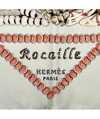 Hermes Ec-14287 Womens Silk Scarf BrownGrayOrangePink Véritable concentré