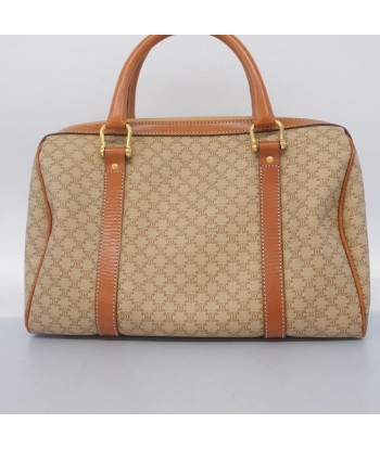 Auth Celine Handbag Macadam PVC Beige Gold Metal Livraison rapide