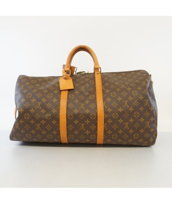 Auth Louis Vuitton Boston Bag Monogram Keepall Bandolier 55 M41414 Unisex Jusqu'à 80% De Réduction