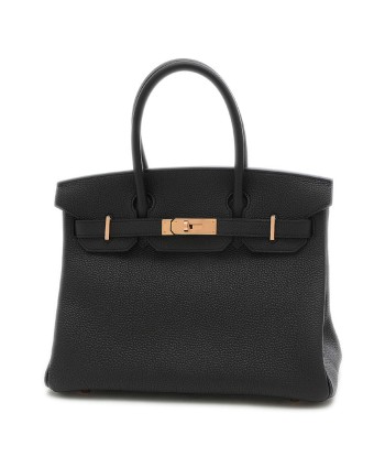 Hermes Birkin 30 Togo Leather Handbag Black pour bénéficier 