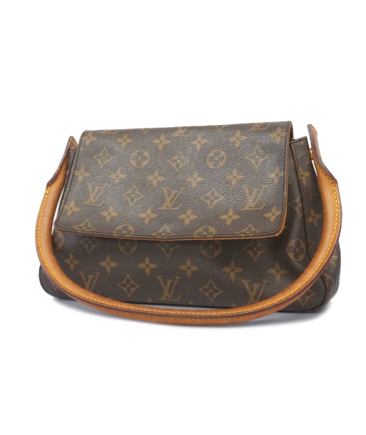 Auth Louis Vuitton Shoulder Bag Monogram Mini Looping M51147 la livraison gratuite