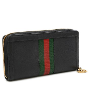 Gucci Ophidia Leather Long Wallet (bi-fold) Black de technologie