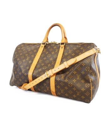 Auth Louis Vuitton Boston Bag Monogram Keepall Bandolier 50 M41416 Unisex acheter en ligne