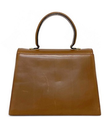 Salvatore Ferragamo Gancini F-14362 Leather Handbag,Shoulder Bag Brown,Gold commande en ligne