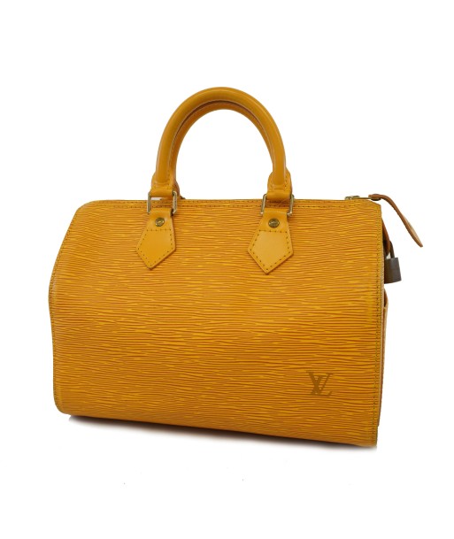 Auth Louis Vuitton Epi Speedy 25 M43019 Womens Boston BagHandbag Jaune shop