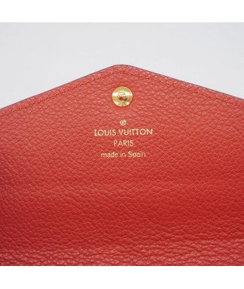 Auth Louis Vuitton Monogram Empreinte Portofeuil Sara M61181 Womens Wallet en ligne