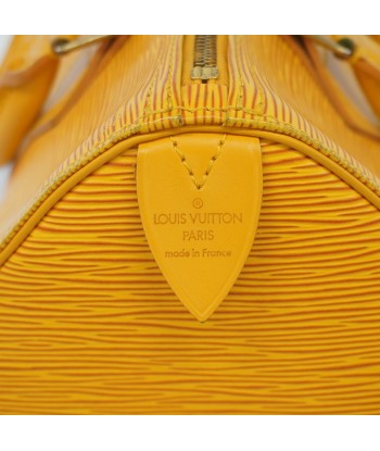 Auth Louis Vuitton Epi Speedy 25 M43019 Womens Boston BagHandbag Jaune shop