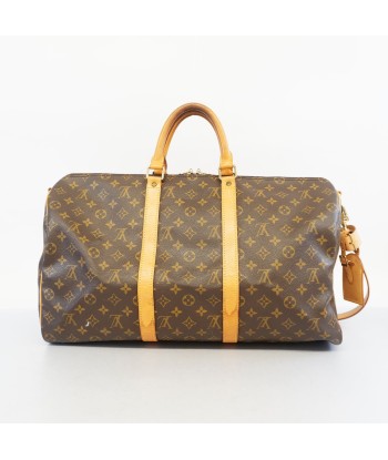 Auth Louis Vuitton Boston Bag Monogram Keepall Bandolier 50 M41416 Unisex acheter en ligne