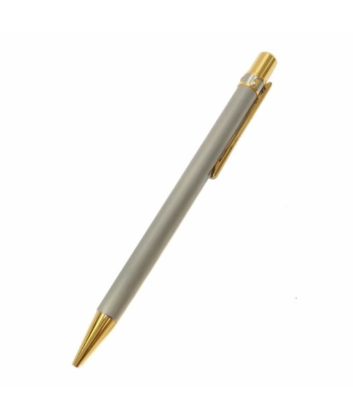 Cartier Ballpoint Pen Silver Gold SS GP ST150023 Womens Mens STYLO BILLE MUST Véritable concentré