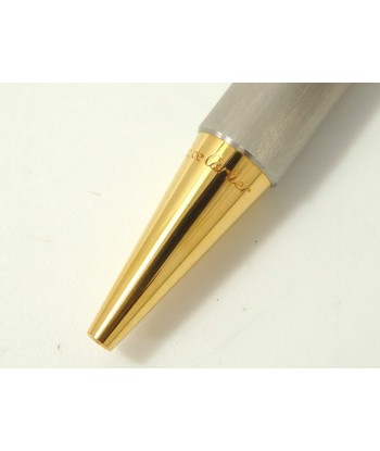 Cartier Ballpoint Pen Silver Gold SS GP ST150023 Womens Mens STYLO BILLE MUST Véritable concentré