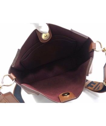 Stella McCartney Shoulder Bag Ladies Cinnamon Brown Polyurethane Polyester 700073W8542 Punching offre 