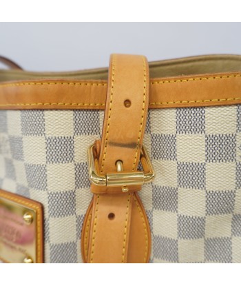 Auth Louis Vuitton Damier Azur Hamstead MM N51206 Womens Tote Bag pas cher chine