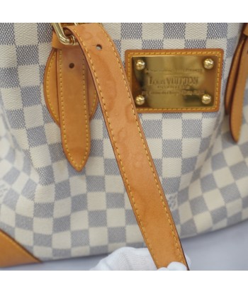 Auth Louis Vuitton Damier Azur Hamstead MM N51206 Womens Tote Bag pas cher chine