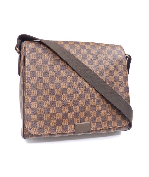 Louis Vuitton Shoulder Bag Damier District MM Mens N41212 Ebene en linge