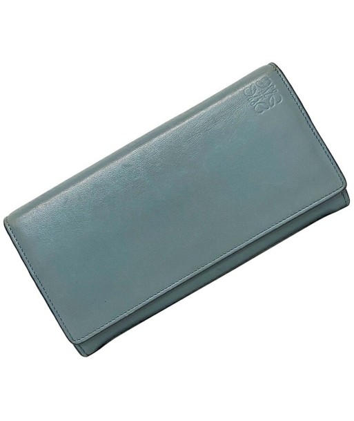 Loewe Ec-14187 Women's Nappa Leather,Leather Long Wallet (bi-fold) Light Blue Découvrez la collection