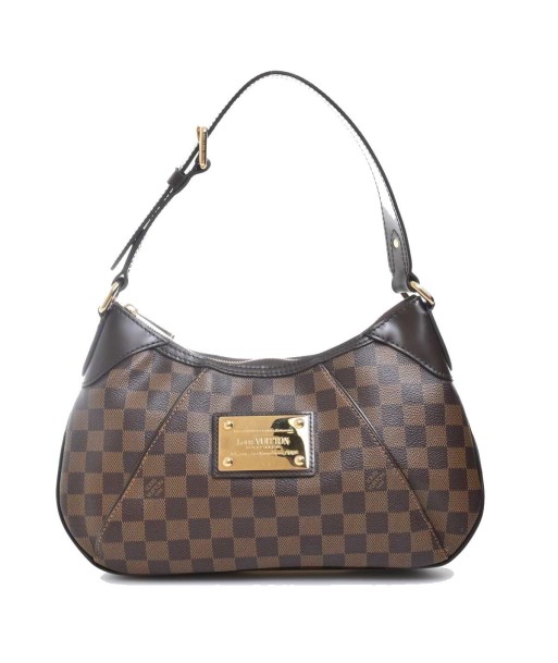 LOUIS VUITTON Louis Vuitton Damier Thames PM One Shoulder Bag Brown PVC Leather acheter en ligne