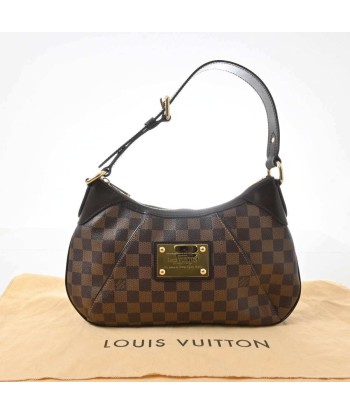 LOUIS VUITTON Louis Vuitton Damier Thames PM One Shoulder Bag Brown PVC Leather acheter en ligne