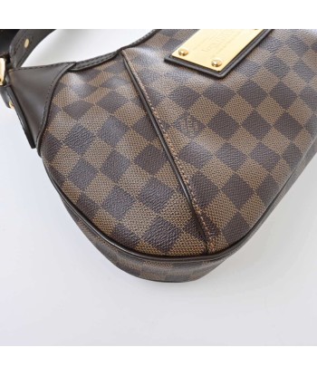 LOUIS VUITTON Louis Vuitton Damier Thames PM One Shoulder Bag Brown PVC Leather acheter en ligne