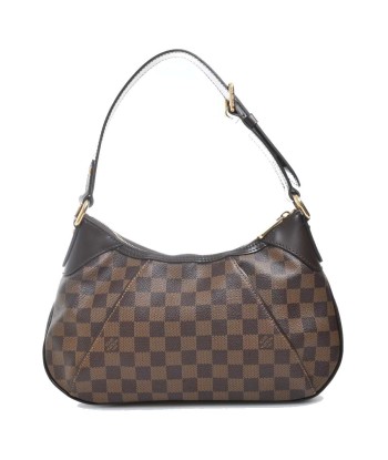 LOUIS VUITTON Louis Vuitton Damier Thames PM One Shoulder Bag Brown PVC Leather acheter en ligne