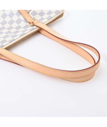 LOUIS VUITTON Louis Vuitton Azure Totally PM Tote Bag White PVC Leather Faites des économies