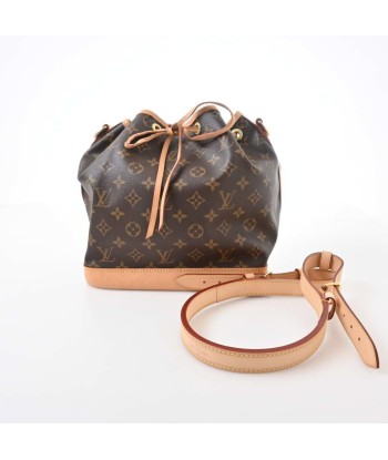 LOUIS VUITTON Monogram Petit Noe Shoulder Bag Brown PVC Leather JUSQU'A -70%! 