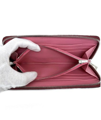 Loewe Repeat F-14278 Womens Leather Wallet PinkRaspberry soldes