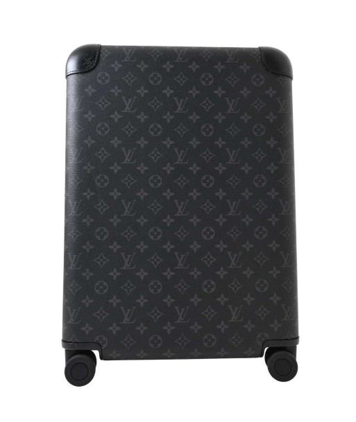 LOUIS VUITTON Louis Vuitton Eclipse Horizon 55 Carry Bag 4 Wheels Black PVC Leather soldes