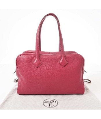 HERMES Hermes Taurillon Clemence Victoria 35 Boston Bag Shoulder Bordeaux Jusqu'à 80% De Réduction