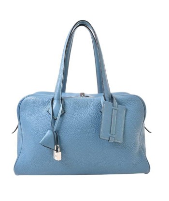 HERMES Hermes Taurillon Clemence Victoria 35 Boston Bag Shoulder Light Blue votre restaurant rapide dans 