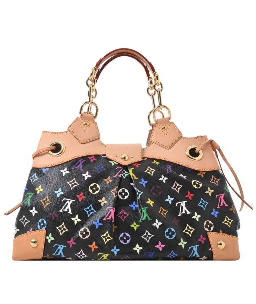 LOUIS VUITTON Multi Ursula Chain Handbag Black / Multicolor PVC Leather offre 