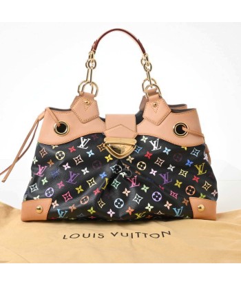 LOUIS VUITTON Multi Ursula Chain Handbag Black / Multicolor PVC Leather offre 