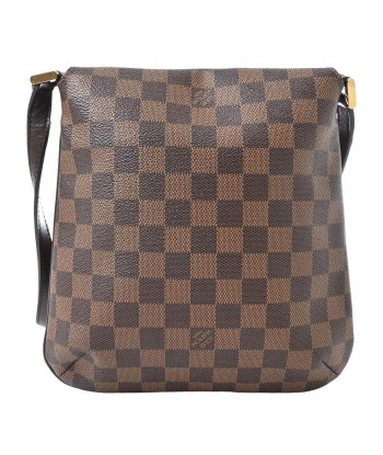 LOUIS VUITTON Louis Vuitton Damier Musette Salsa Shoulder Bag Brown PVC Leather pas cheres