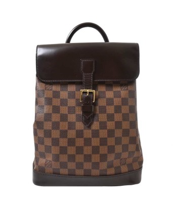 LOUIS VUITTON Louis Vuitton Damier Soho Rucksack Backpack Brown PVC Leather Venez découvrir notre 