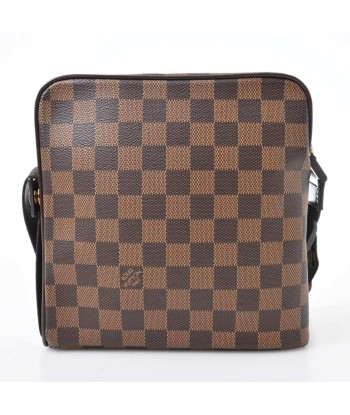 LOUIS VUITTON Louis Vuitton Damier Olav Shoulder Bag Brown PVC Leather acheter